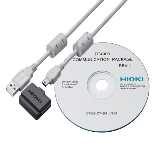 DT4900-01 - Pacote de Interface de comunicação USB e Software p/ multímetros série DT428X - HIOKI 