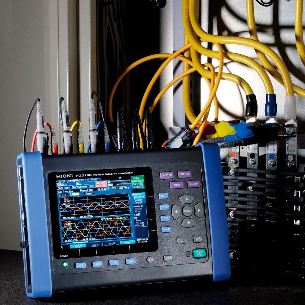 PQ3198/60 - Analisador de qualidade de energia trifásico, CLASSE A em conformidade com a IEC61000-4-30 - HIOKI