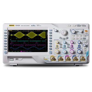 DS4024 - Osciloscopio digital largura de banda 200 MHz, 4 canais e 4 GSa / s RIGOL