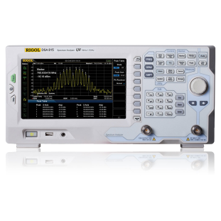 DSA815 - Analisador de espectro, Faixa de frequência 9 kHZ a 1,5 GHz, DANL -155 dBm, RBW 10 Hz, Pré-amplificador - RIGOL