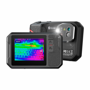 PF210 25Hz - Câmera térmica (Termovisor) de bolso, Faixa de temperatura -20 a 550º C, Resolução 256 x 192 - GUIDE IR