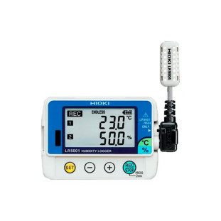 LR5001-20 - Mini Aquisitor de dados (data logger) com 2 canais de temperatura e umidade, -40°C a 85°C - HIOKI 