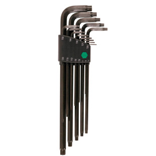 GTW36699 - Conjunto de chaves Torx T5 a T50 com 13 peças tipo L longa Alta liga de aço CVM, endurecido, acabamento preto - WIHA
