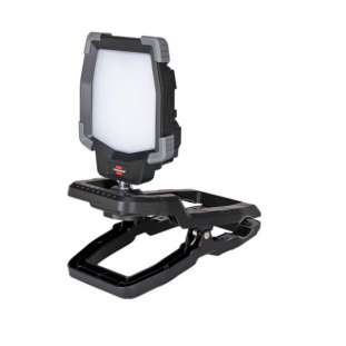 1173070020 - Holofote LED recarregável móvel CL 4050 MA grampeável 40 W, com dispositivo de fixação 3800 lúmens, 12 horas de duração – BRENNENSTUHL