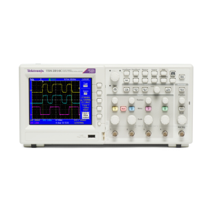 TDS2014C - Osciloscópio digital 100 MHz, 4 canais, 2 GS/ s, 16 medições automáticas, Teste de limite de forma de onda integrada, Auto set - TEKTRONIX